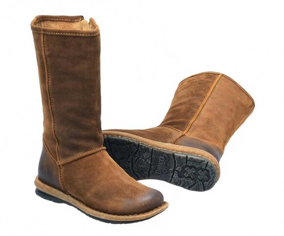 BORN Shoes - NEW BORN women's salee mid-height boot in taupe